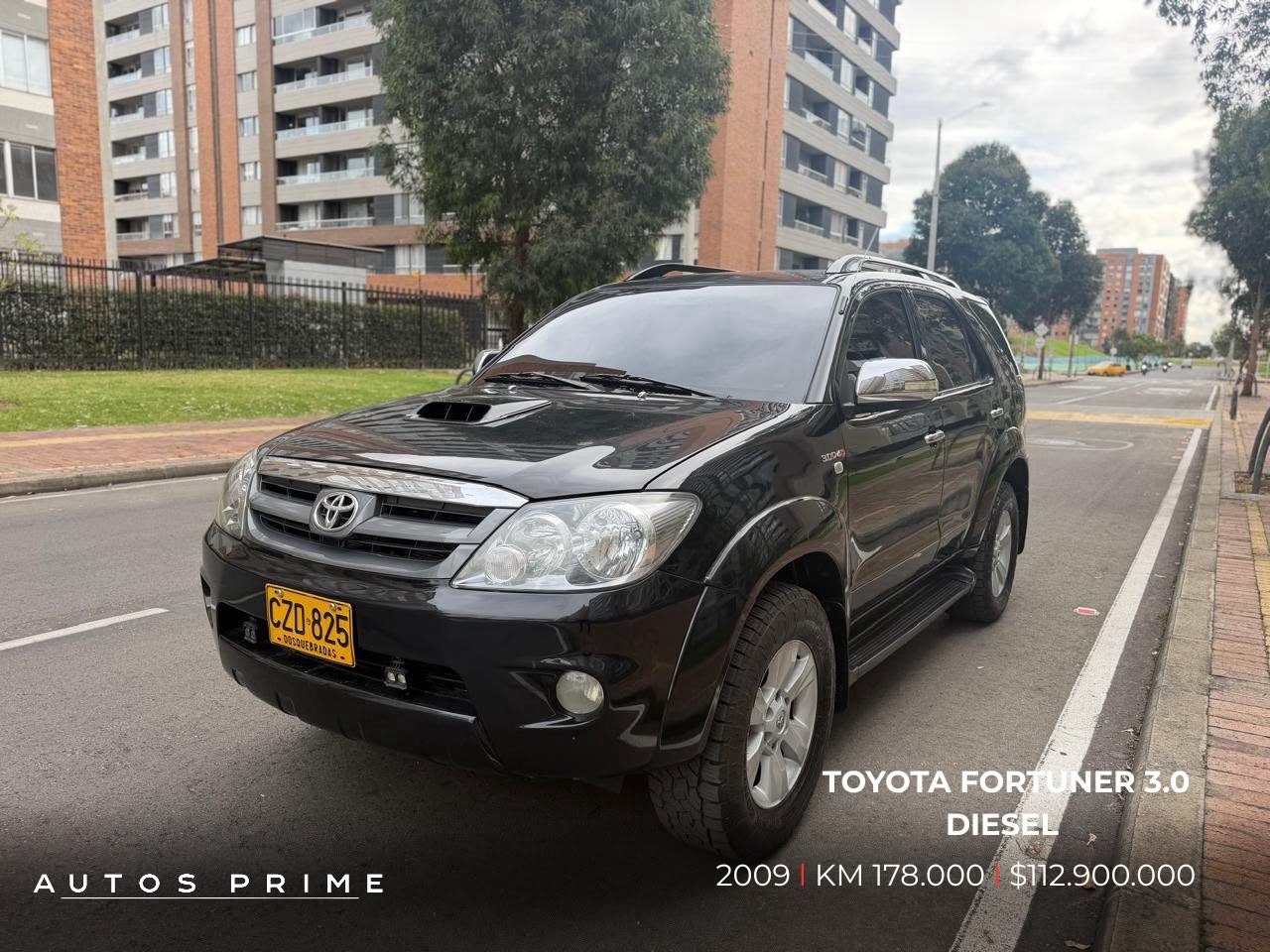 Toyota Fortuner 4x4 turbo Diésel automática
